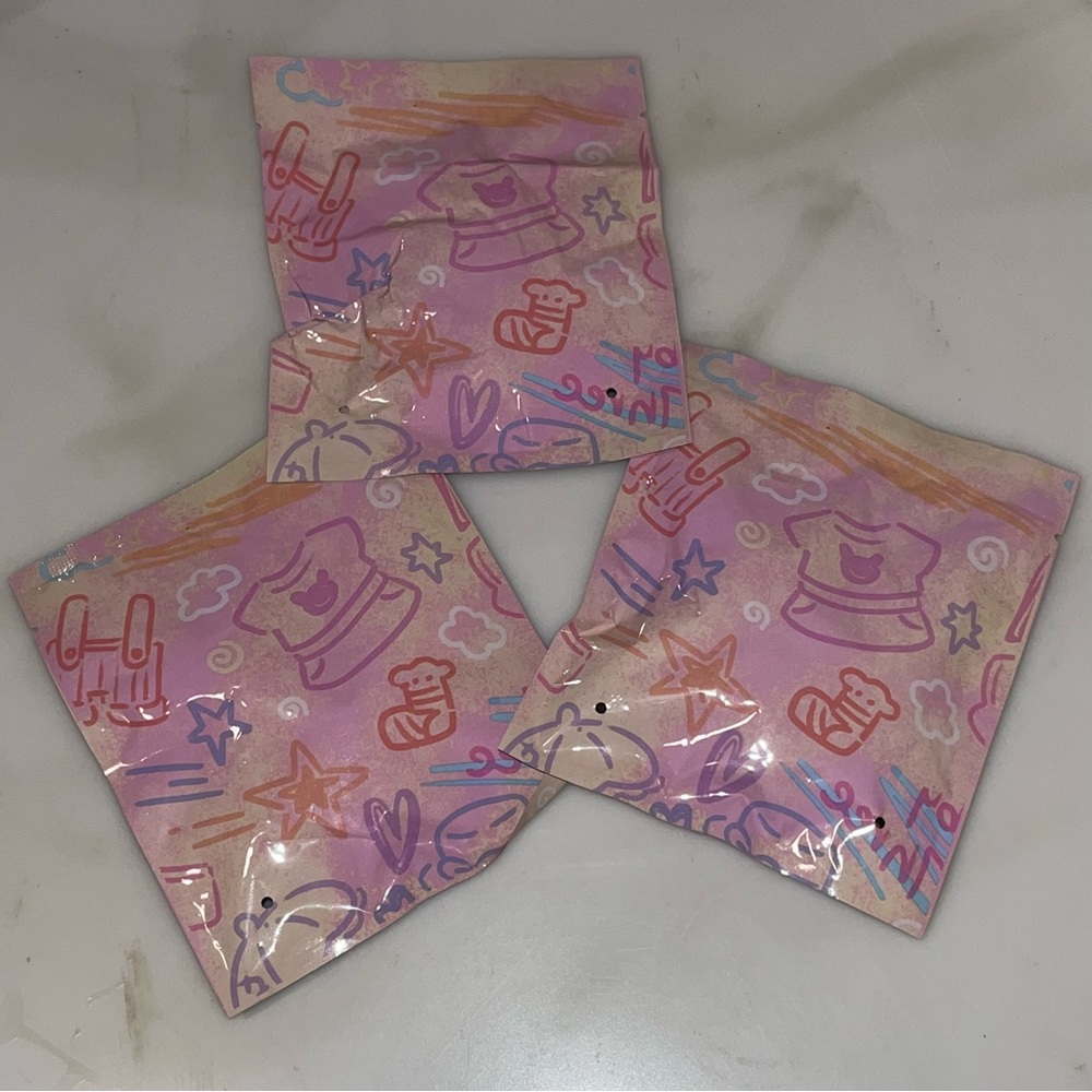 NEW! BABY THREE—3 Mystery Pouches - Picture 2 of 2